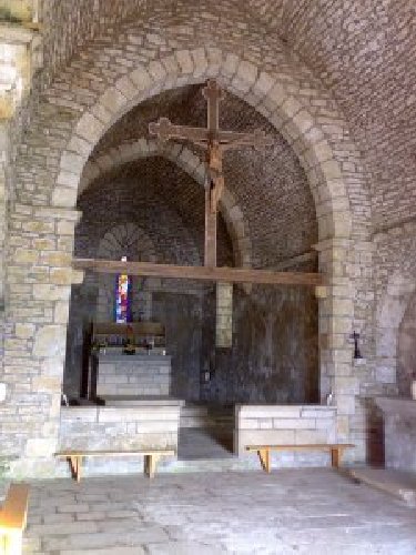 004 - St-Romain / Pratz (39) La chapelle de St-Romain de Roche 0008_a