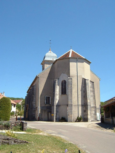 026 - St Maurice - Crillat (39) L'église de St Maurice et la chappelle St François de Sales 0331