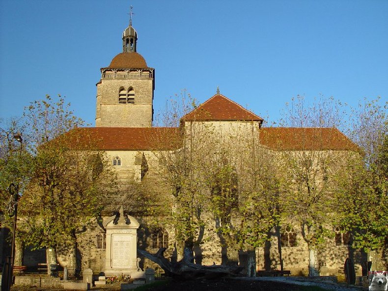 043 - Orgelet (39) L'église Notre Dame  0002