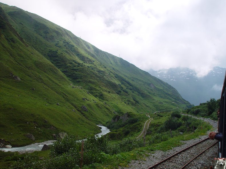 Entre Valais et Uri - La Furkabahn-Bergstrecke  0036