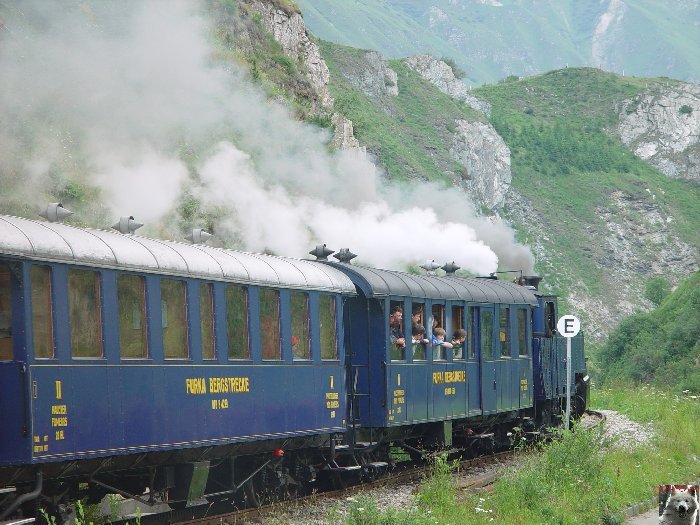 Entre Valais et Uri - La Furkabahn-Bergstrecke  0112