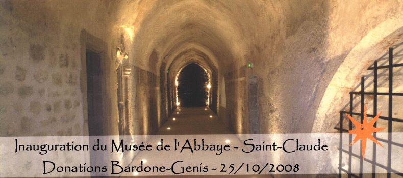 Inauguration du Musée de l'Abbaye à St-Claude A