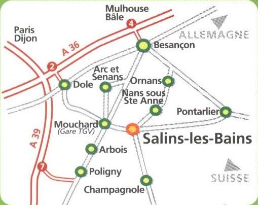 Les Salines de Salins les Bains (39) 0000