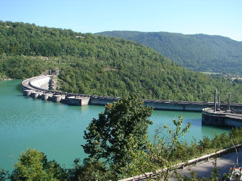 Le barrage et le lac de Vouglans (39) - 27/07 - 12/08/2007 0002