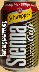 Alimentos que fracasaron Schweppes-sienna-cafe-1997