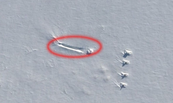  UFO Mystery Deepens In Antarctic As Researchers Discover Tanks In Alleged Alien Crash Site Antarctic-ufo