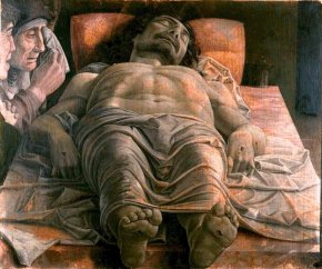 DES hommes et DES dieux (X. Beauvois) - Page 2 Mantegna_Christ_mort-622b5-e2955