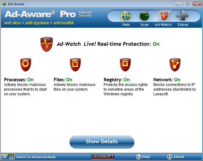 Ad-Aware 8.2.0 Ml Portable الحمايه الكامله من الاسباي وير والهكر Engsimpladwatch