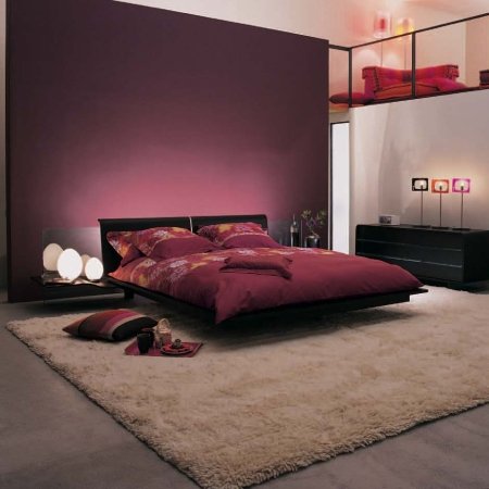  غرف نوم - تصميمات Chambre-cosy-roche-bobois