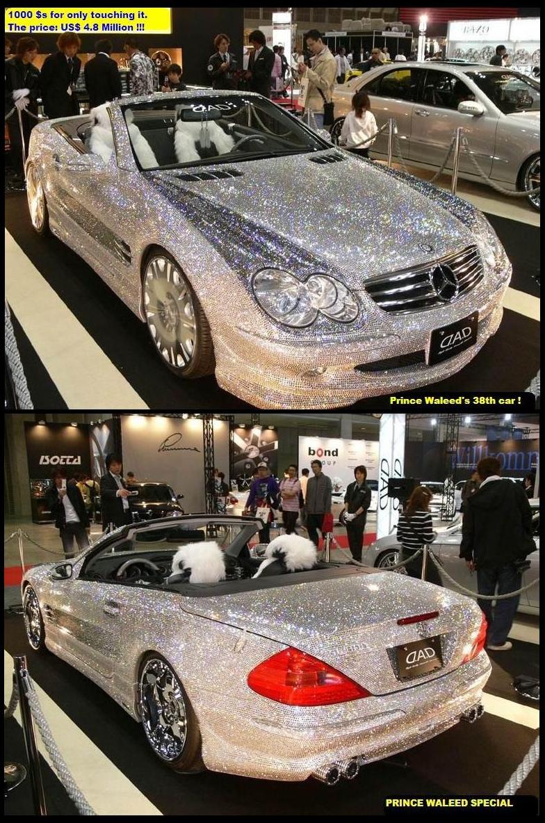 سيارة الماس .... ووااااووو غريبة Diamond_covered_car