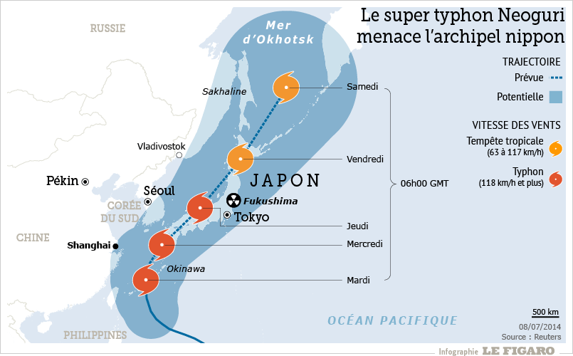 Actualité des catastrophes- News - Page 6 201428_japon_typhon_neoguri