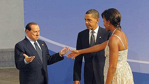 Michelle Obama garde ses distances avec Berlusconi 8ec8c29a-aa93-11de-a5c1-5611956817ab