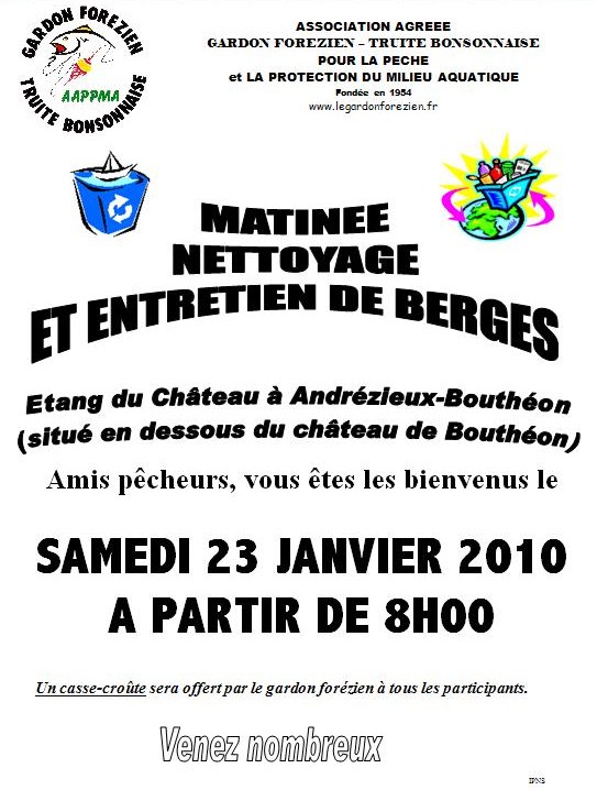 Matinée d'entretien à l'étang du Château Affichette%20nettoyage%20de%20berge