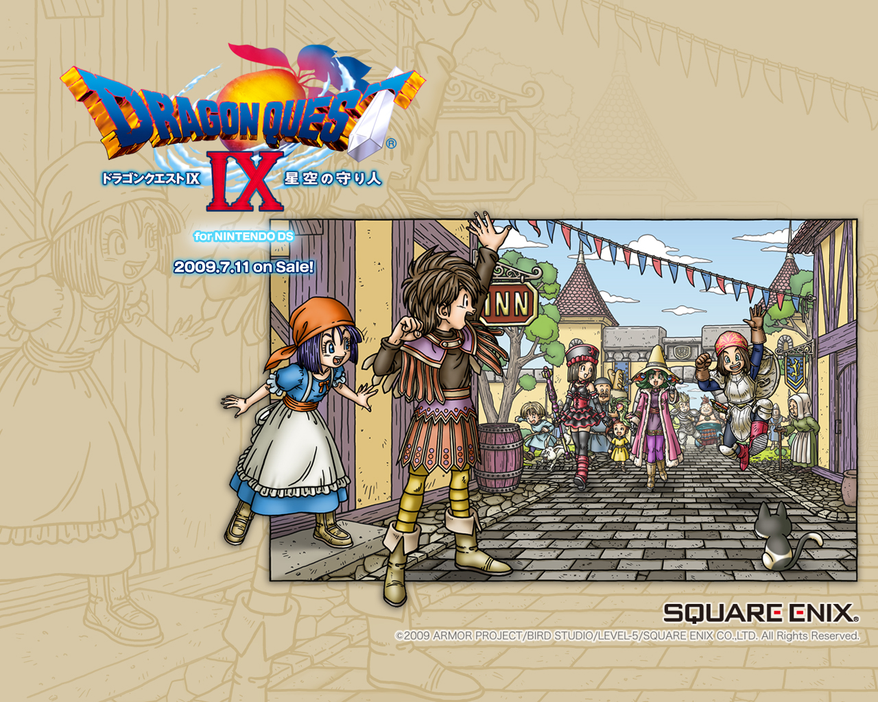 Dragon Quest IX : Les Sentinelles du Firmament Dragon_quest_ix__protectors_of_the_starry_sky_wall_2