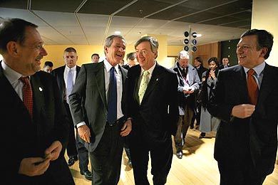 Stratgie de la peur Solana_Bush_Juncker_Barroso_