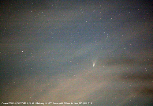 La comète C/2011 L4 (PANSTARRS) Rob%20Kaufman%20L4%2015-02