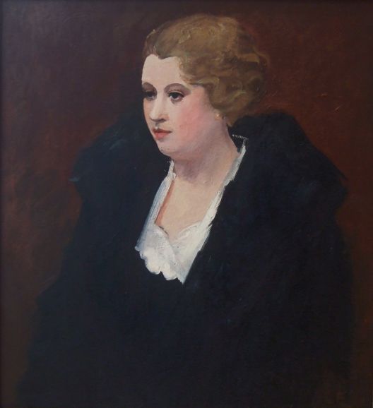 Cas'est passé en août ! Leonor-fini-peintures-huiles-1925c-hsp-portrait-de-malvina-64x58cm