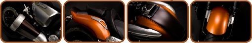 Moto et mécanique Yamaha-vmax-limited-edition-orange