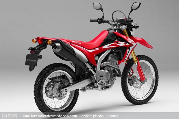 Honda CRF250 L Honda-crf250-l-arriere