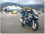 ballade moto en corse Corse_debarquement