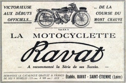 [TOPIC UNIQUE] Histoire des constructeurs motos - Page 4 Ravat