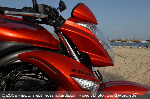 (essai net) kawa er6 model 2009 Kawasaki-er-6n-avant