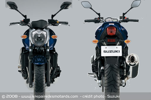 Suzuki dvoile la nouvelle Bandit 650 N et S 2009 Suzuki-bandit-650-avav