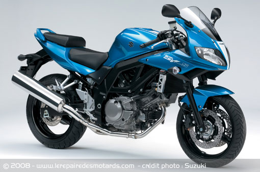 suzuki sv et svs de 2009 Suzuki-svs-650-bleu