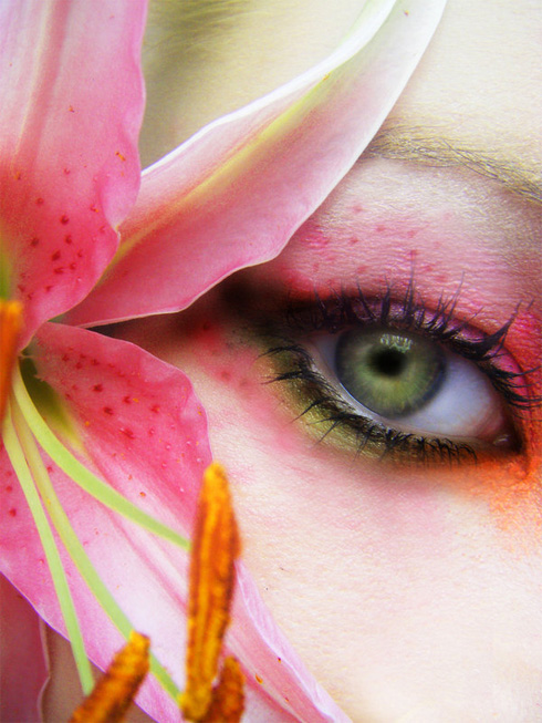 عيون Maquillage-yeux-fleur-9