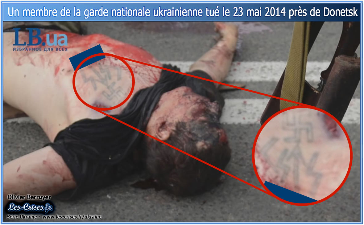 L'Ukraine : Observation du "signe" des deux colombes.  - Page 8 Mort-garde-nationale