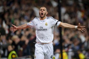 PSG : Une offre de dernière minute pour Benzema ? 7774347763_karim-benzema-lors-d-un-match-face-a-barcelone-le-23-mars-2014-300x200