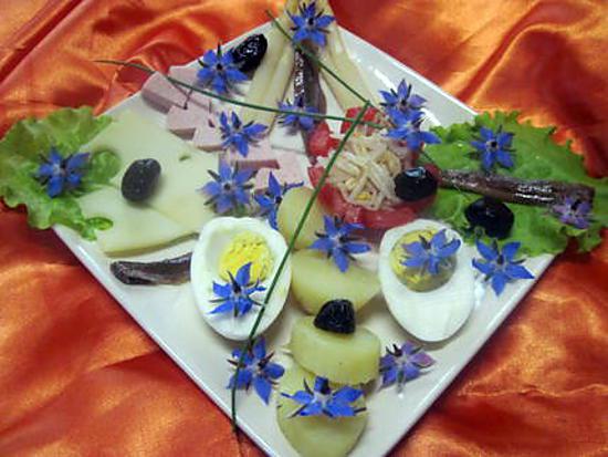 Bellerette d'assiette aux fleurs de bourrache.photos. Bellerette-dassiette-aux-fleurs-bourrache