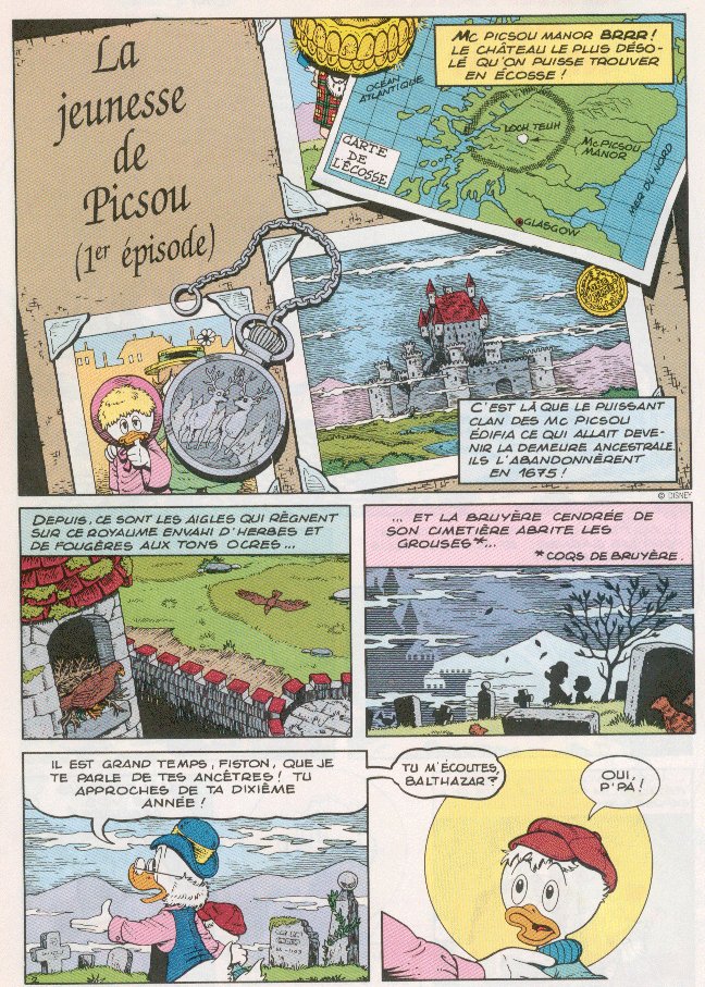 Picsou , Donald et les autres... Jeunesse1