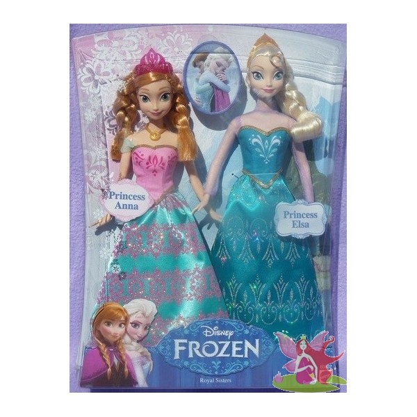 Joyeux Noël 2014 !  - Page 2 Elsa-anna-coffret-royal-sisters-la-reine-des-neiges-frozen-poupee-edition-mattel-disney-2013