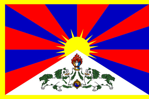 Un jour, un clich. - Page 7 Drapeau-tibet