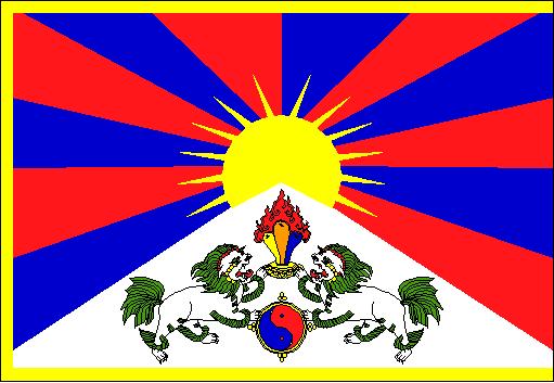 HRP : Un drapeau et un hymne Shangri-Lais - Page 2 Tibet-flag