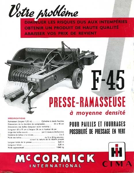 INTERNATIONAL ses presses Presse_f45_fr165g