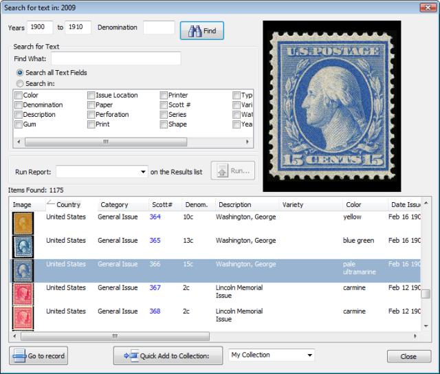 برنامج StampManage لهواة جمع الطوابع StampIdentifier