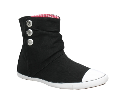 الرياضة النسائية Converse-Women-Chuck-Taylor-Light-Canvas-Ankle-Boot-black