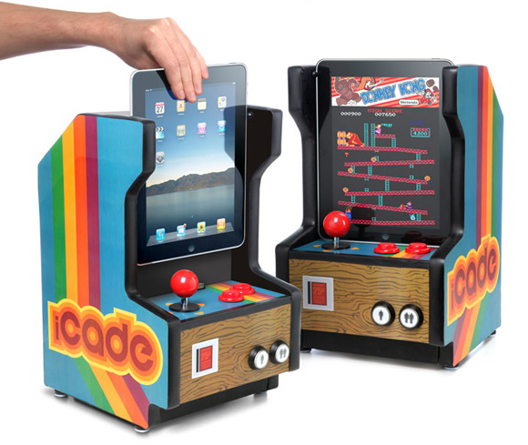 Les plus belle mini borne d'arcade - Page 2 ICade-iPad-Arcade-Cabinet