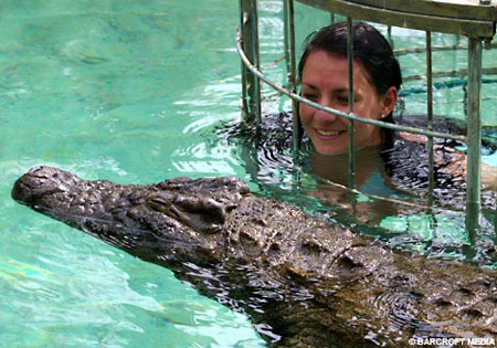 incroyable mais vrai.... animaux et homme (google images) Crocodile_plongee3