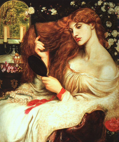   Lilith-DanteGabrielRossetti-1868