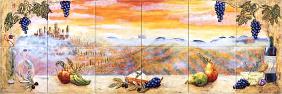     Sunset_Over_Tuscany_mural