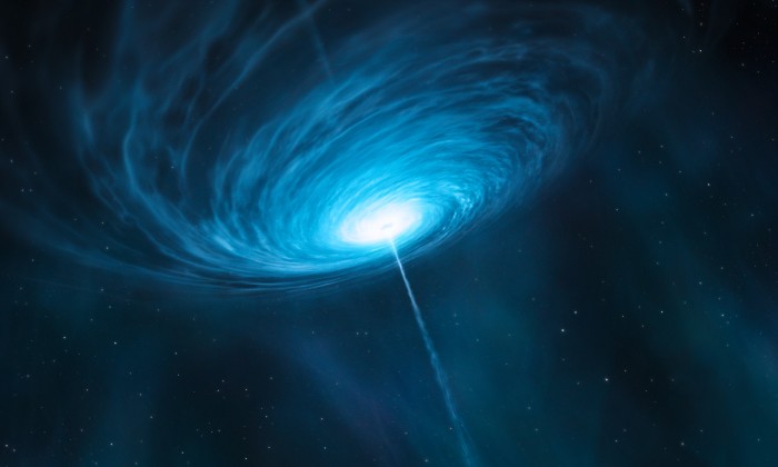 Buco nero supermassiccio ruota a metà della velocità della luce Quasar-700x420