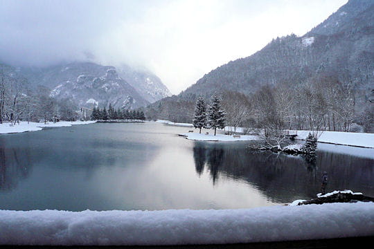 La france sous la neige! Haute-savoie-533445