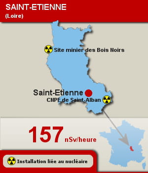 LES SITES LES PLUS "RADIOACTIFS" DE FRANCE Saint-etienne-826127