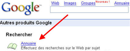 Google Annuaire2