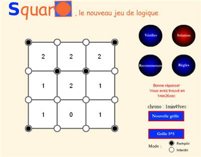 Hightech & Jeux/CD-Rom : Jeux de réflexion flash navigateur Squaro-667546