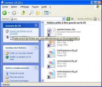 Graver un CD avec Windows XP Win-graver