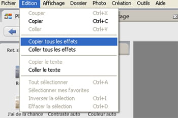 Photo Numérique & Archivage : Astuces Picasa Copier-effets-725113